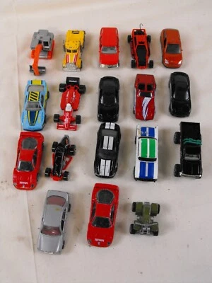 Lot of 18 Matchbox Diecast Sport & Racing Cars, Trucks - Loose - Image 1 of 4