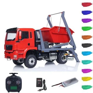 LESU 1:14RTR Hydraulic RC Swing Arm Garbage Dump Truck 4WD Skip Loader TGS Sound - Picture 1 of 12