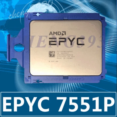 AMD epyc 7551p 2.0ghz 32-core 180w Socket 64mb interface sp3 CPU processor - Image 1 of 2