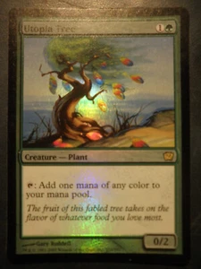 mtg magic utopia tree FOIL ENGLISH arbre de l'utopie 9th e edition nineth 2005 - Bild 1 von 2
