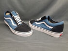 Vans Men's Old Skool Casual Sneakers Canvas Navy White Blue Size 12 NEW NO BOX!