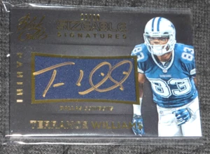 2014 PANINI BLACK GOLD SIZEABLE SIGNATURES TERRANCE WILLIAMS AUTO #D/99 DALLAS - Picture 1 of 1