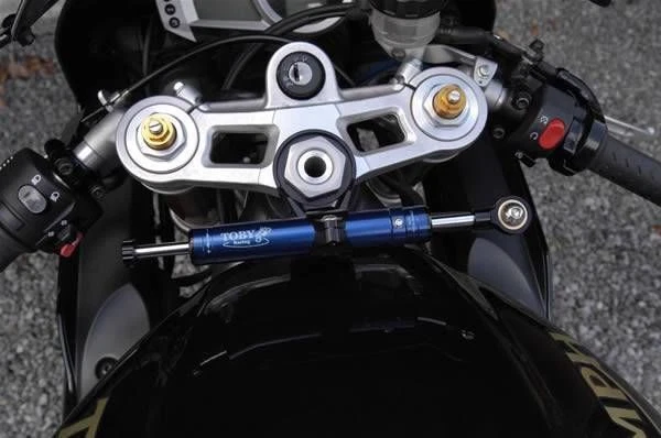 Estabilizador amortiguador de dirección Triumph Daytona 675 2006-2012 Toby Belgium + kit de montaje Foto 1 de 1