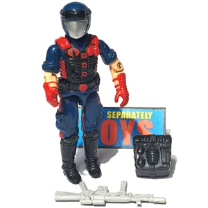 Vtg GI Joe COBRA VIPERS figure E v1 ORIGINAL 1986 Infantry COMPLETE army builder - Picture 1 of 16
