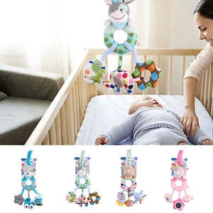 1pcs Baby Hanging Rattles Toys Newborn Crib Toys Car Seat Stroller Toys - Picture 1 of 16