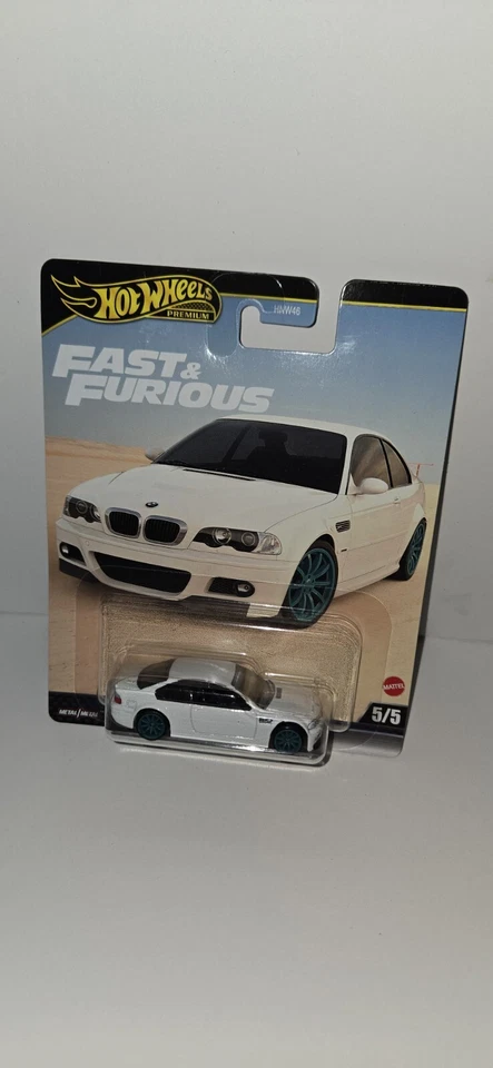 BMW M3 1/64 HOT WHEELS REAL RIDERS FAST & FURIOUS PREMIUM 5/5 BLANCO Foto 1 de 2