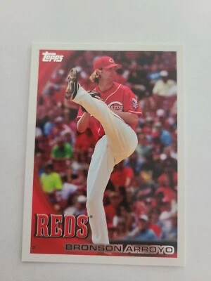 2010 Topps Baseball Card Bronson Arroyo 563 - Image 1 of 2
