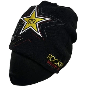 FOX Racing Rockstar Energy Sponsored Beanie Knit Cap - Picture 1 of 5