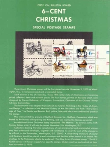 #1415-18 6c Christmas Toys Stamp Poster- Unofficial Souvenir Page Ft HC on PB4 - Picture 1 of 1