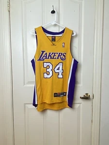 Vintage 2000 Nike LA Lakers Shaquille O'Neal 34 NBA Swingman Trikot Herren M Shaq - Bild 1 von 4