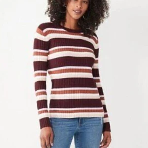 RF Nine West Top mehrfarbig gerippt gestreift Größe XXL - Bild 1 von 5