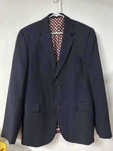 Bonobos Blazer Mens 42R Navy Marzotto Wool/Cashmere Limited Edition Business - Imagen 1 de 12