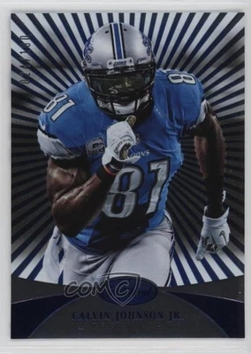 2013 Certified Platinum Blue /100 Calvin Johnson Jr #80 HOF - Image 1 of 2