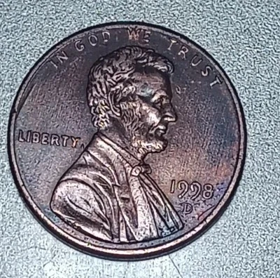 1998 D Lincoln Error Penny w/ Extra Partial Letter Next To "Y" in Liberty +more - Image 1 of 4