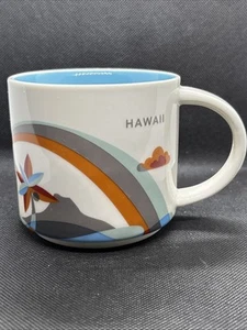 Hawaii Starbucks You Are Here (YAH) Collection Kaffee Tee Becher 14 oz blau - Bild 1 von 8