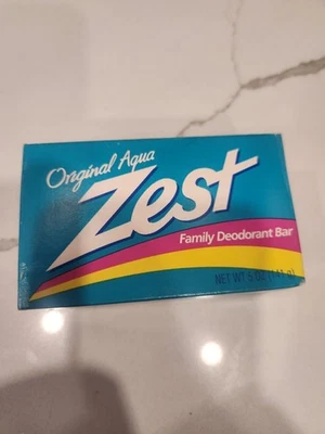 Zest Bar Soap Family Deodorant Original 5 Oz Vintage 1992 NEW in Box Sealed - Image 1 of 4