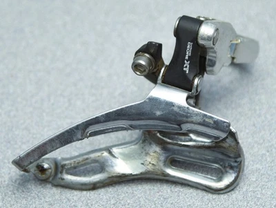 Desviador delantero Shimano Deore XT, FD-M738, 34,9 mm, tracción superior, mtb vintage Foto 1 de 4