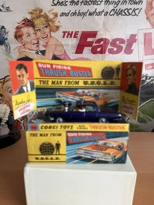 Corgi 497 the Man From Uncle Thrushbuster Car 1960’s Original Boxed - Picture 1 of 21