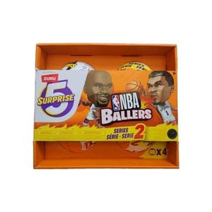 ZURU 5 Sorpresa NBA Ballers Serie 2 Colecciona Todo 45 1/2 Media Cancha Interior - Imagen 1 de 7