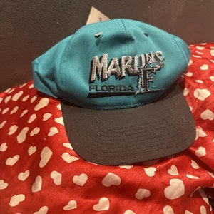 Florida Mariners Vintage Logo 7 Spell Out Snapback Cap Mütze Blau - Bild 1 von 4