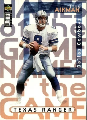 1997 Collector's Choice #60 Troy Aikman NG  - Image 1 of 2