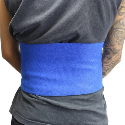 Perrini Blue Waist Slimmer Belt – Back Support Tummy Trimmer for Exercise - Image 1 of 4
