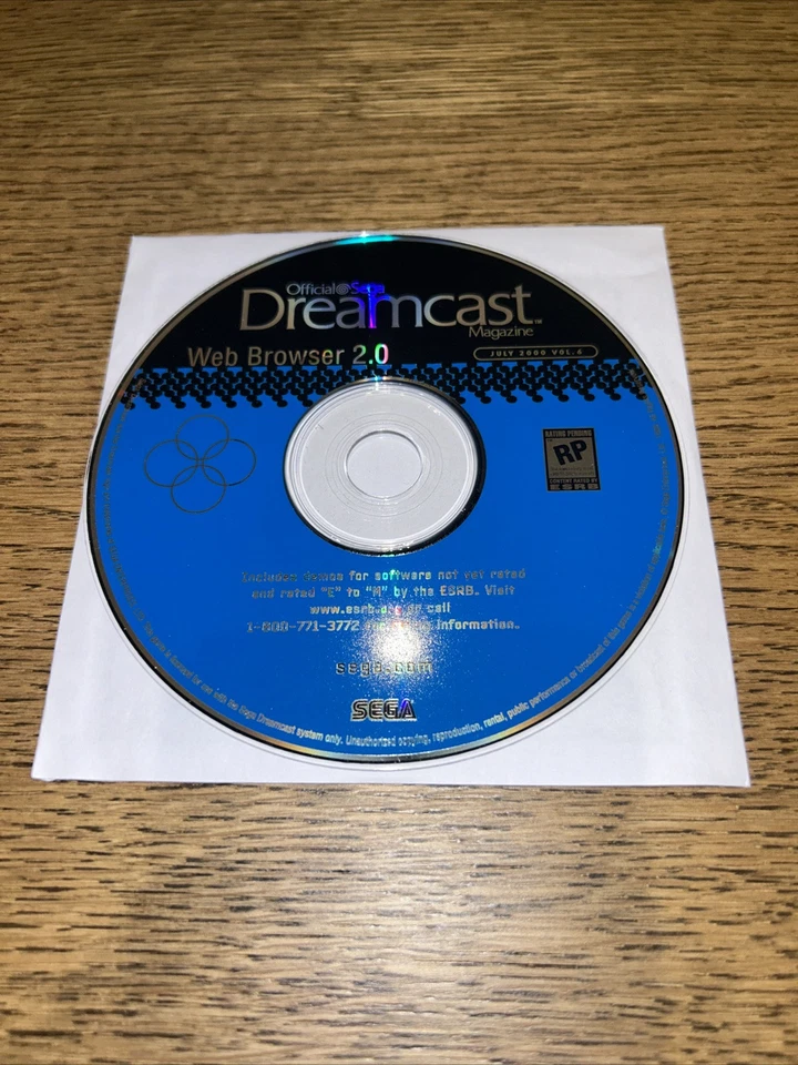 Official Sega Dreamcast Magazine July 2000 Vol 6 CC1M - Image 1 of 1
