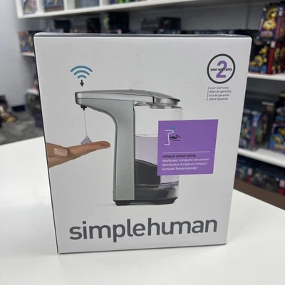 Dispensador de Jabón Automático Humano Simple Sensor Compacto Bomba Baño Cocina NUEVO Foto 1 de 4