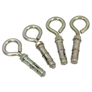 10 mm geschlossene Haken Ösenschrauben Rawl Schild Wandanker Spreizziegel Stein - Bild 1 von 39
