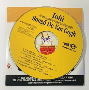 Tolu** - Bongó de Van Gogh (CD, Sampler, Promo) - Picture 1 of 1
