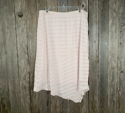 NUEVA Falda Alfani 12 Rosa Rubor Para Mujer Pull On Texturizado Dobladillo Punta  Foto 1 de 4