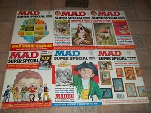 Lot of 6 Mad Super Special Magazines #13, #14, #17, #18, #19, #29 - Picture 1 of 1