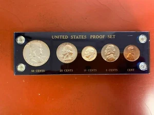 1955 US Mint Proof set in Capitol Holder. Beautiful Coins Some Cameo - Picture 1 of 8