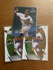 FRANCIS DEL ORBE 2018 2019 Choice West Virginia Black Bears 3 card lot PWE SHIP