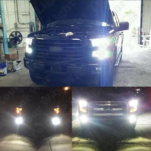 6xBombillas LED blancas de haz alto bajo luz antiniebla para 2015-2021 2022 2023 F150 - Imagen 1 de 9