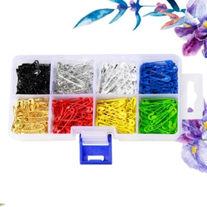400 Pcs/Box Safety Pin Combination Needles Clothes Miss Accessories - Picture 1 of 11