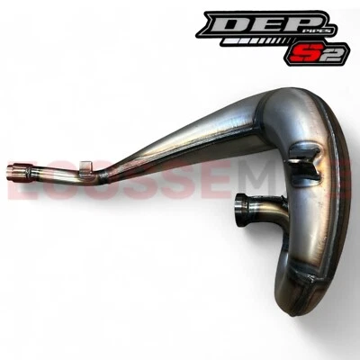 YAMAHA YZ250 DEP BARE METAL STAHL FRONT HEADER PIPE AUSPUFF 1999-2025 - Bild 1 von 4