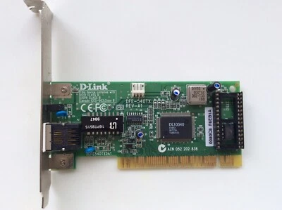 scheda di rete lan PCI D-LINK DFE-540-TX  10/100 MBS* #2# - Immagine 1 di 4