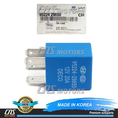 ⭐GENUINE⭐ Relay for 2001-2008 Elantra Tiburon XG300 XG350 9522429850 - Image 1 of 4