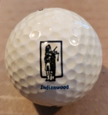 VTG Indianwood Golf & Country Club Florida Logo Golf Ball Hogan 392 - Image 1 of 4