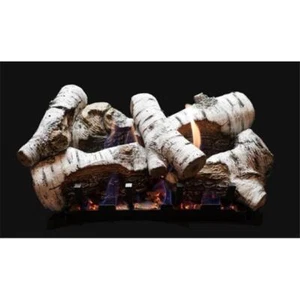 18 in. Birch Burncrete Fire Wall Furnace Log Set - 6 Piece - Picture 1 of 1