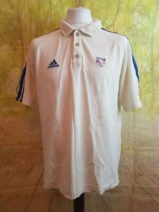 Team GB Athens Olympics 2004 100% cotton Polo Shirt. UK men's size Large - Picture 1 of 11