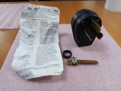 Enchufe angular universal eagle 30/50A, 125/250V, 3P S80 ¡¡¡con 30 días de garantía!!!! Foto 1 de 3