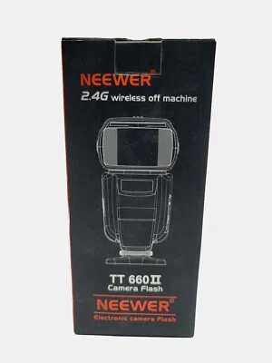 Neewer TT660 II Speedlite Camera Flash Light  Digital SLR 2.4G Wireless Off Mach - Image 1 of 4