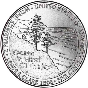 2005 P Ocean In View Jefferson Nickel Uncirculated US Mint - Picture 1 of 2