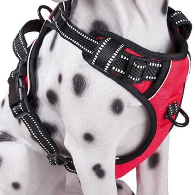 L XL XXL Size No Pull Dog Pet Harness Adjustable Control Vest Dogs Reflective - Image 1 of 4