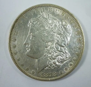 1878 Morgan Silver Dollar 7TF - Picture 1 of 2