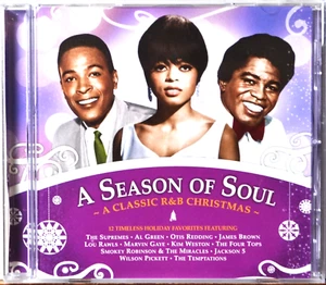 CD A Season of Soul Classic R&B Christmas Supremes -Al Green -Smokey -Kim Weston - Picture 1 of 3