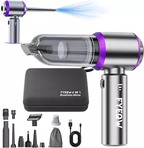 Mini Cordless Handheld Car Vacuum Cleaner/Air Duster/Blower/Hand Pump, 21000 PA - Picture 1 of 12