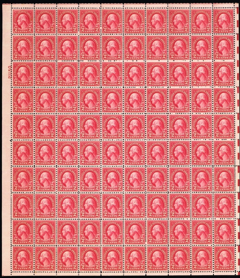 634, Mint NH 2¢ Electric Eye Sheet of 100 Stamps - Stuart Katz - Image 1 of 1